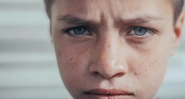 Crise aos 5 anos em uma criança